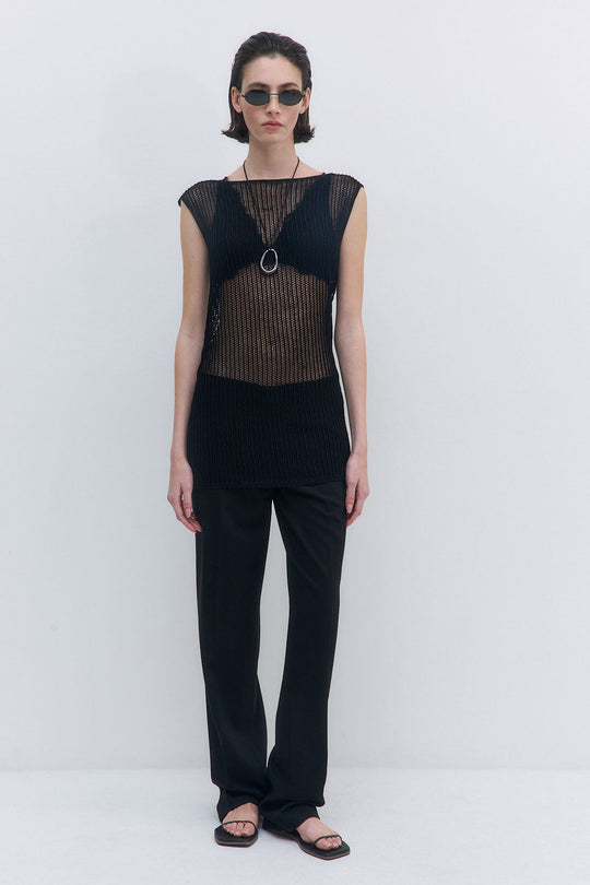 Crochet Boatneck Tank