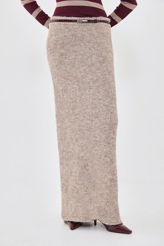 Fuzzy Maxi Skirt - Dé Rococo