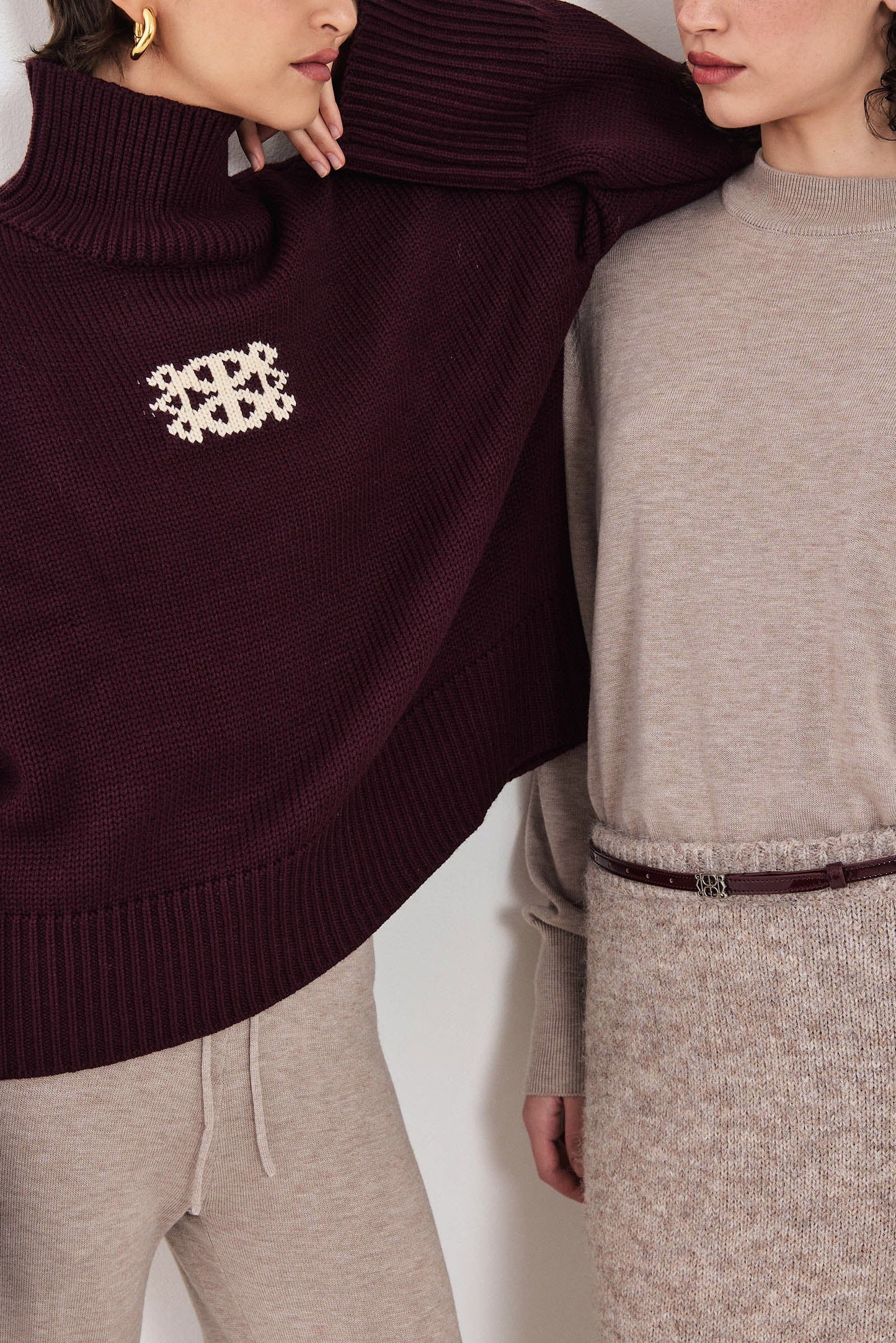 Light Knitted Mockneck - Dé Rococo