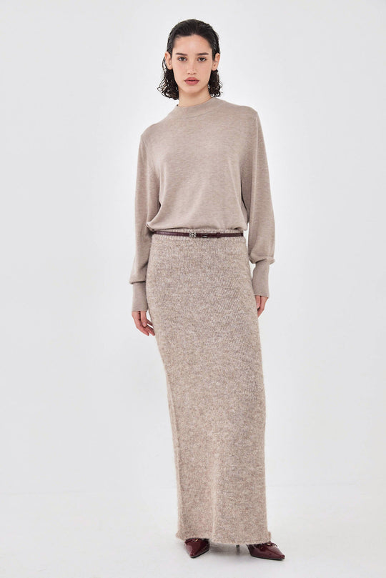 Light Knitted Mockneck - Dé Rococo