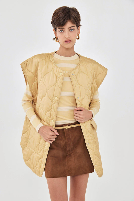 Quilted Vest - Dé Rococo