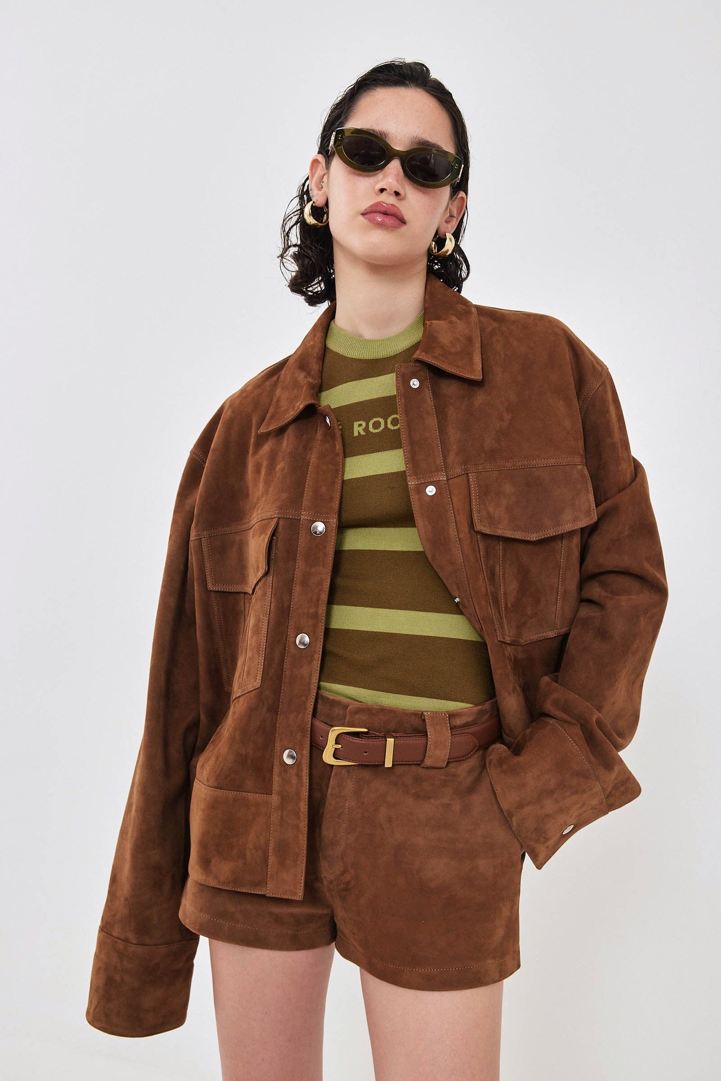 Lightweight Knitted Striped Top - Dé Rococo