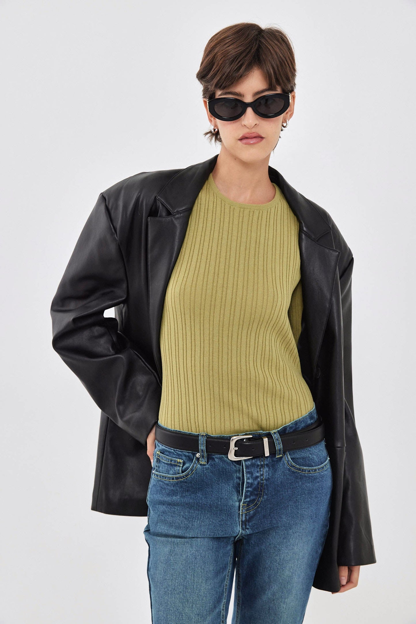 Long Sleeve Ribbed Knit - Dé Rococo