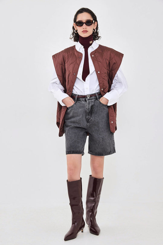 Quilted Vest - Dé Rococo