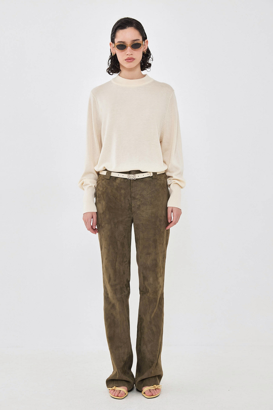 Light Knitted Mockneck - Dé Rococo
