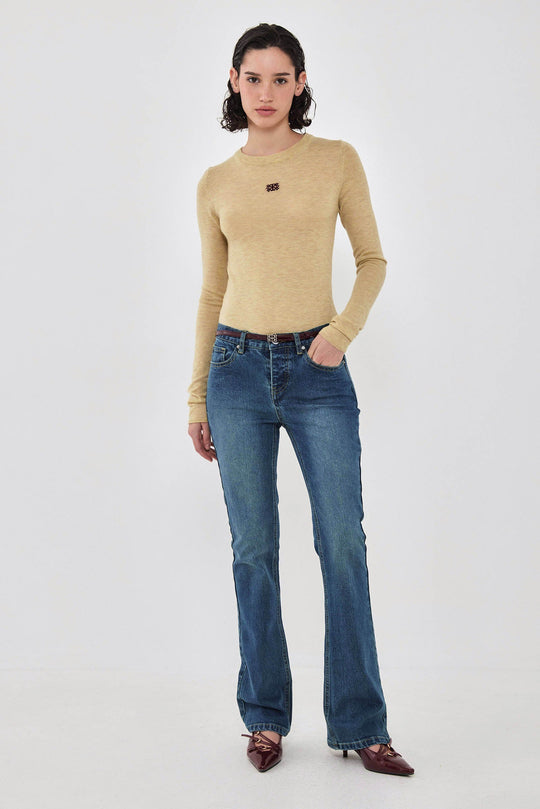 Lightweight Crew Neck Knit - Dé Rococo