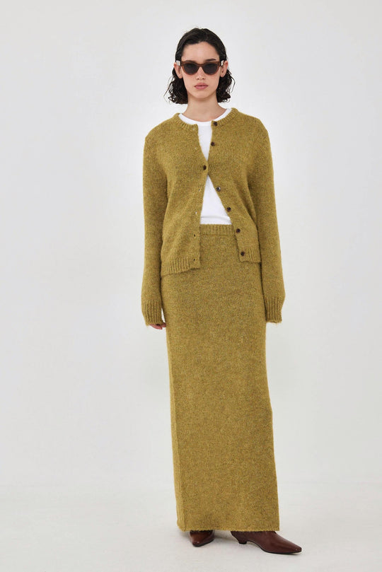 Fuzzy Maxi Skirt - Dé Rococo