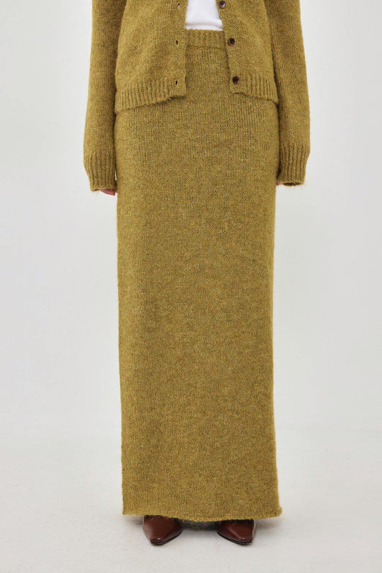 Fuzzy Maxi Skirt - Dé Rococo