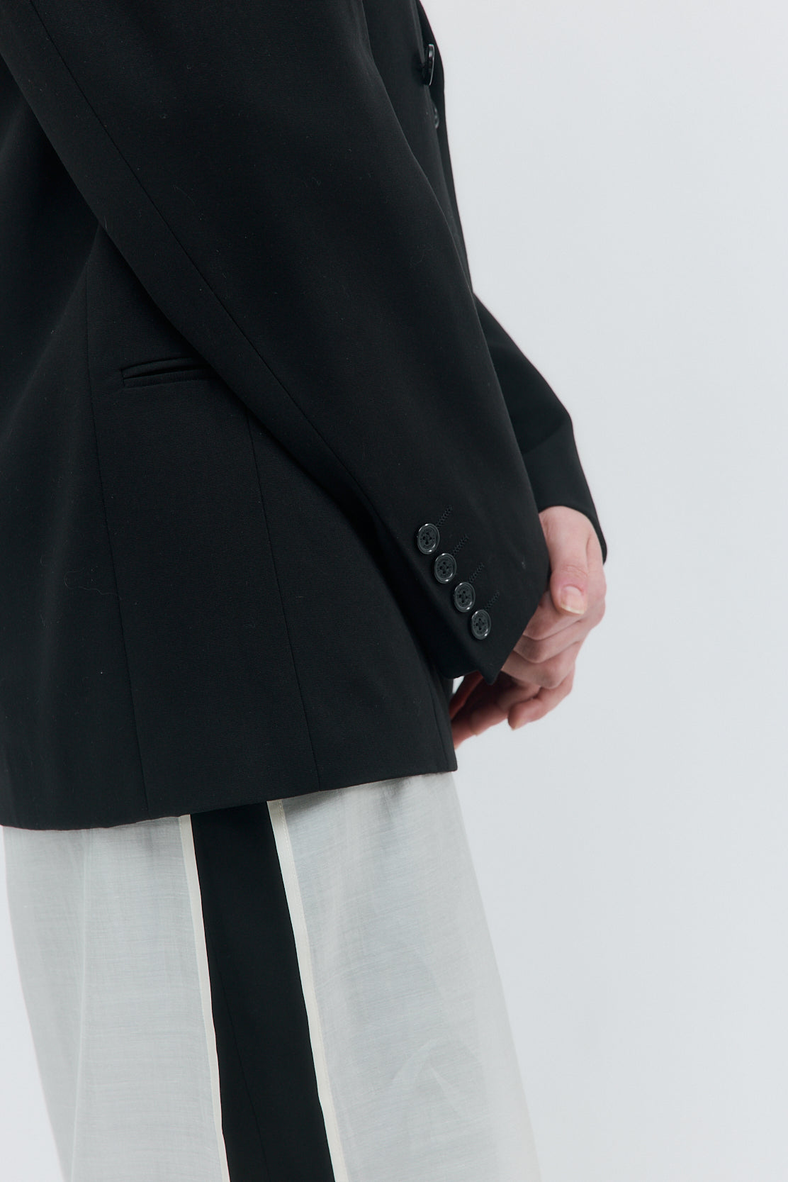 Oversized Double Breasted Daddy Blazer - Dé Rococo