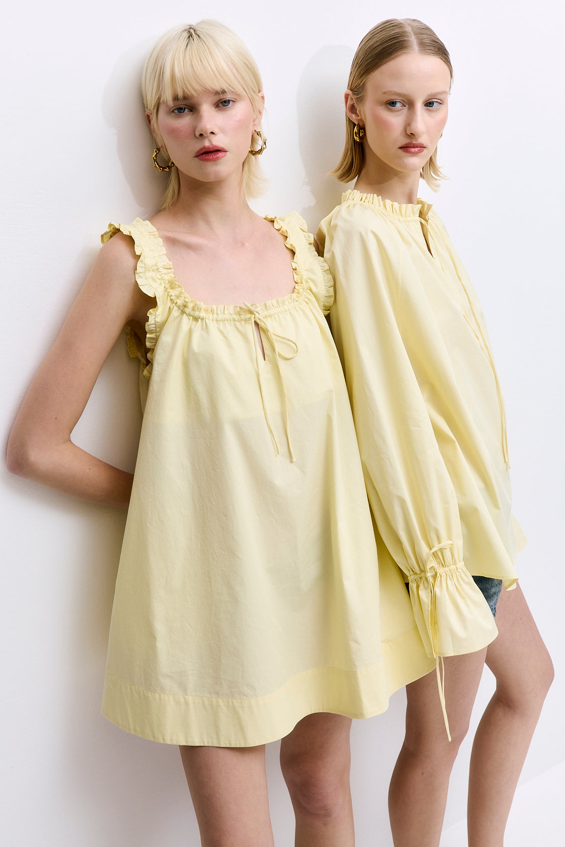Ruffled Poplin Blouse - Dé Rococo
