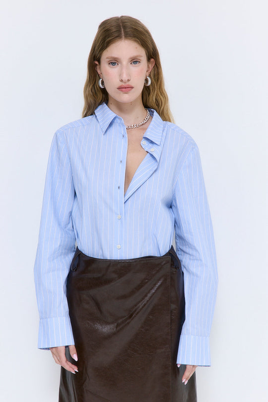 Fitted Poplin Button Down - Dé Rococo