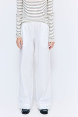 Mid Rise Poplin Pants