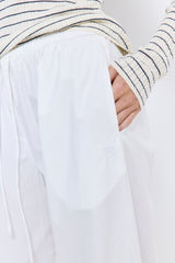 Mid Rise Poplin Pants