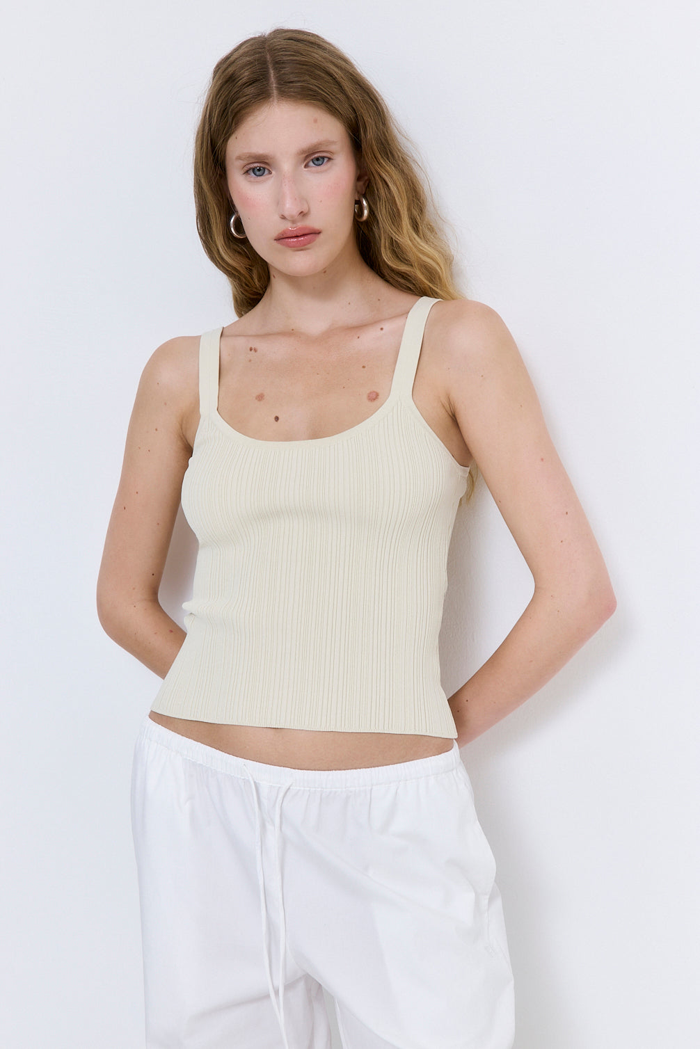 Ribbed Tank Top - Dé Rococo