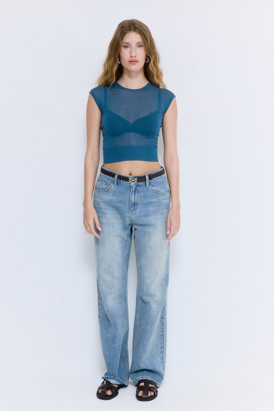 Sheer Baby Tee - Dé Rococo