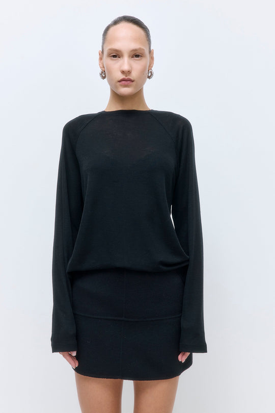 Oversized Wool Long Sleeve - Dé Rococo