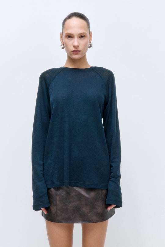 Oversized Wool Long Sleeve - Dé Rococo