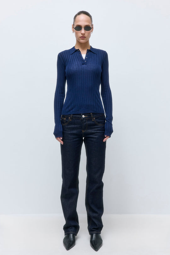 Wide Rib Polo - Dé Rococo