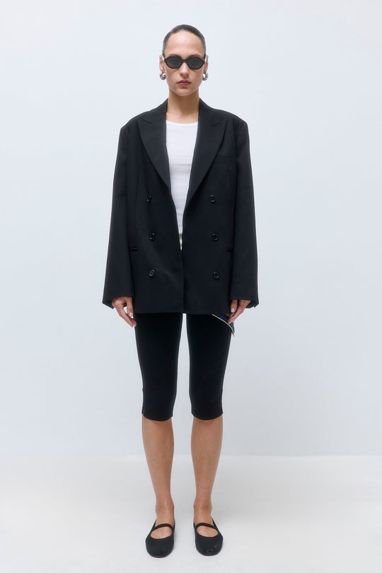 Oversized Double Breasted Daddy Blazer - Dé Rococo