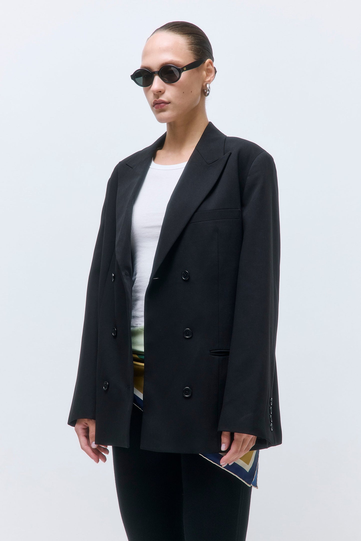 Oversized Double Breasted Daddy Blazer