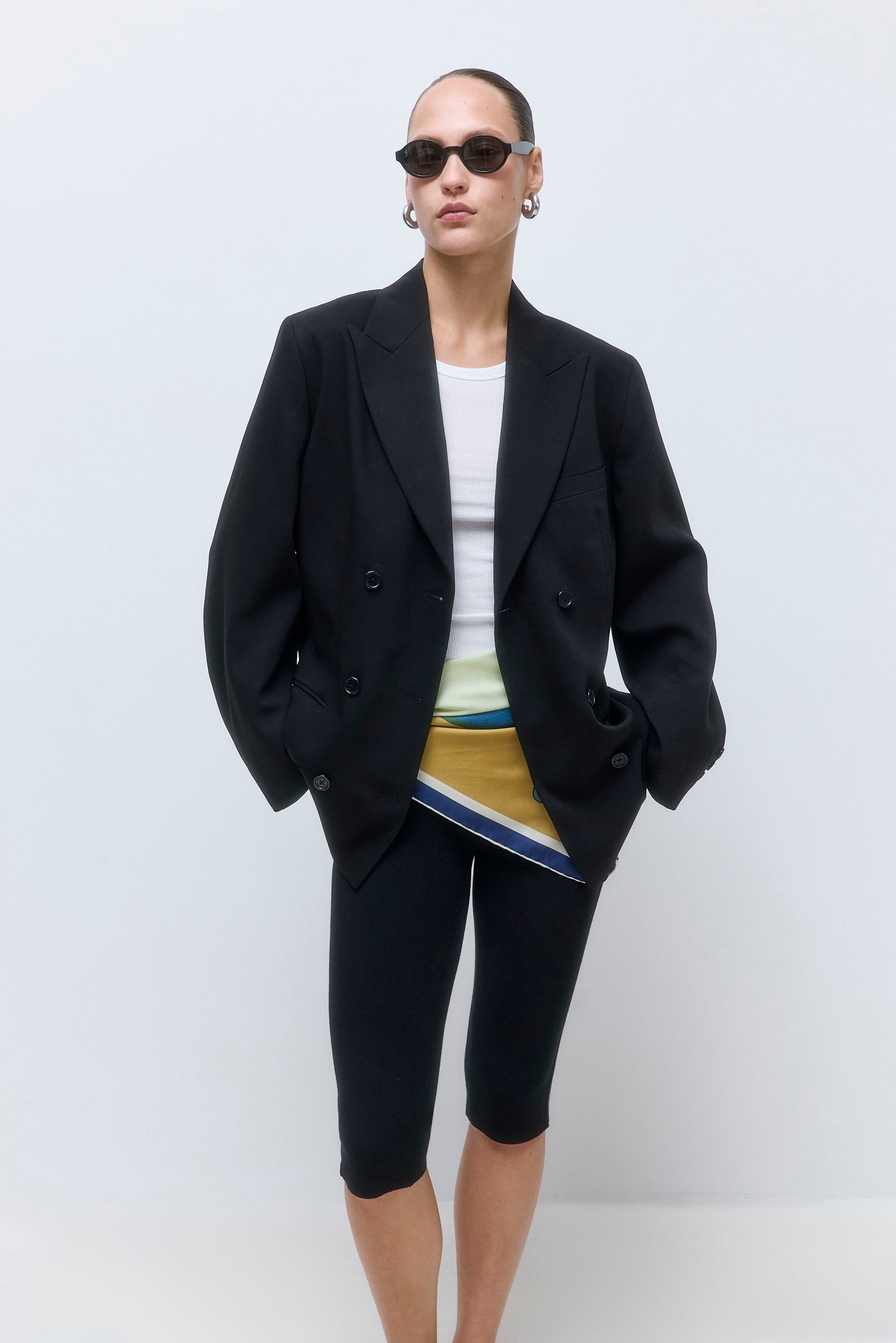 Oversized Double Breasted Daddy Blazer - Dé Rococo