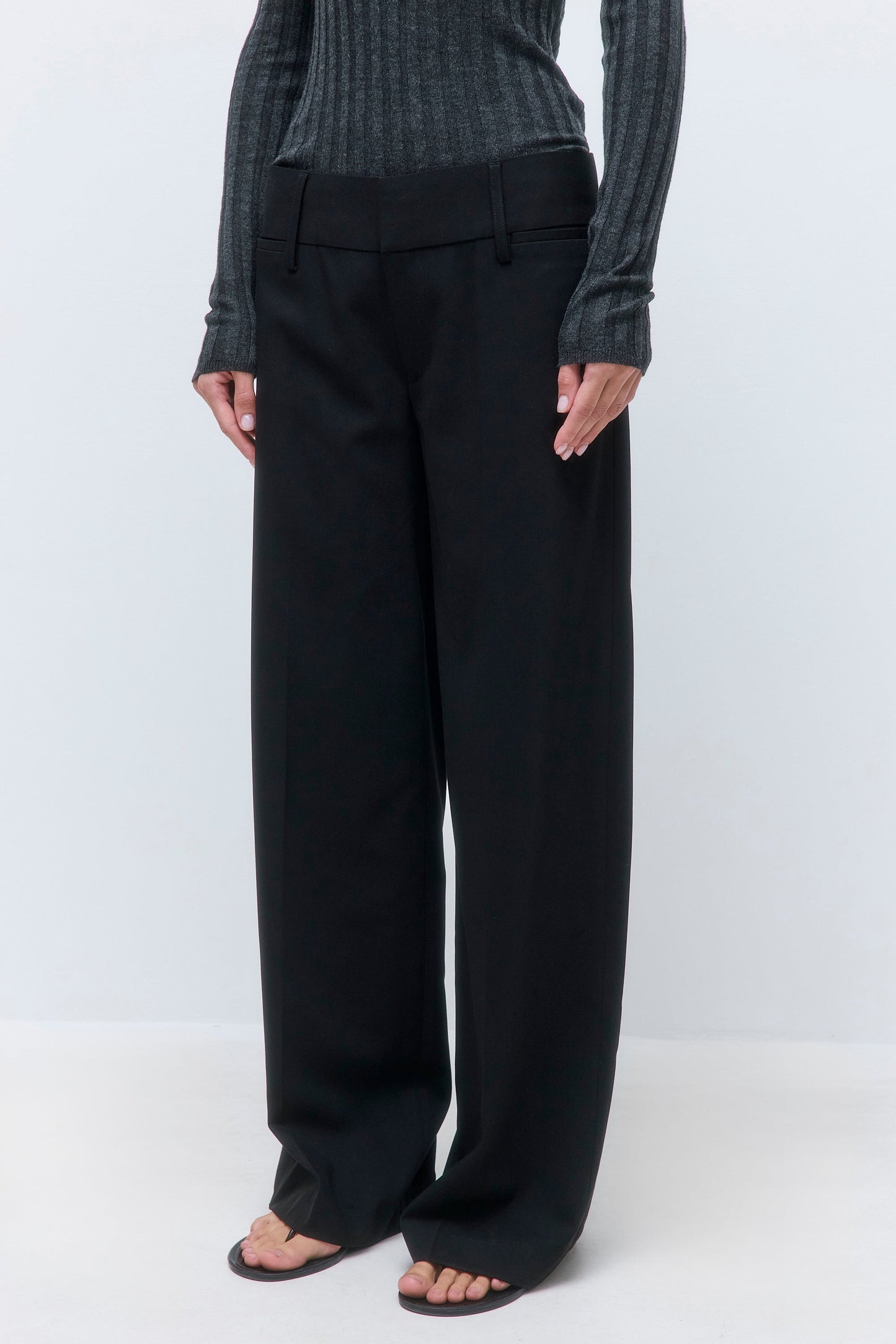 Wide Belt Daddy Pants