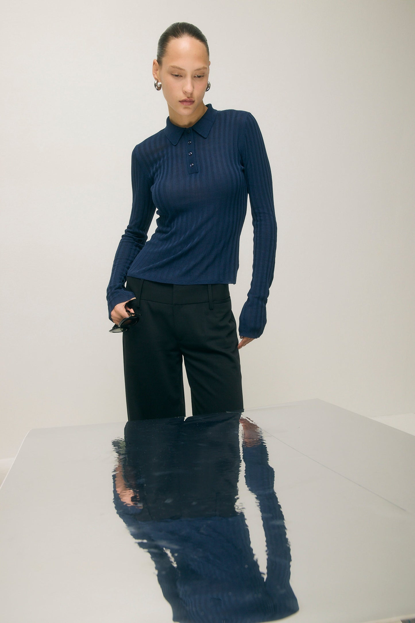 Wide Rib Polo - Dé Rococo