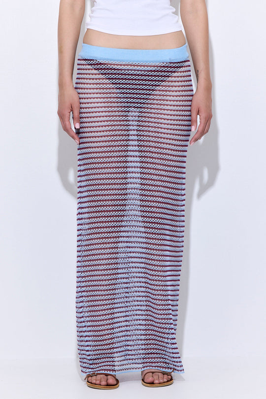 Crochet Maxi Skirt - Dé Rococo