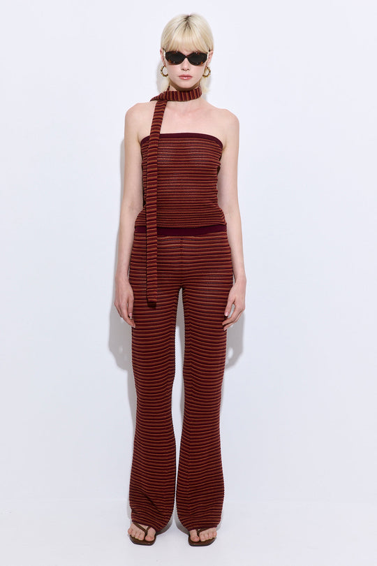 Crochet Flared Pants - Dé Rococo
