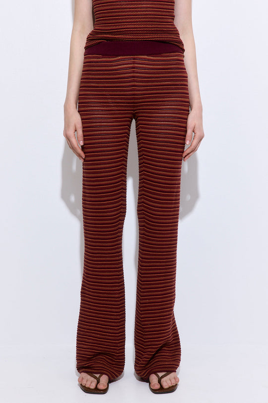 Crochet Flared Pants - Dé Rococo