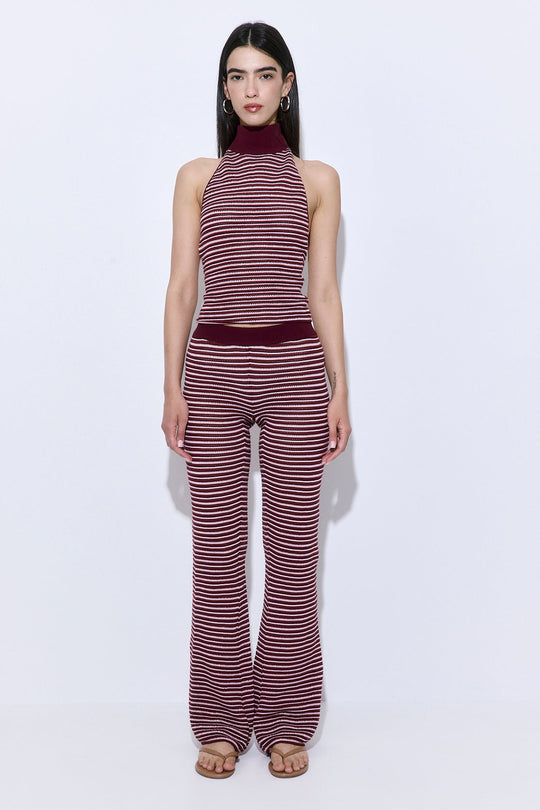 Crochet Flared Pants - Dé Rococo
