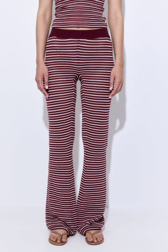 Crochet Flared Pants - Dé Rococo