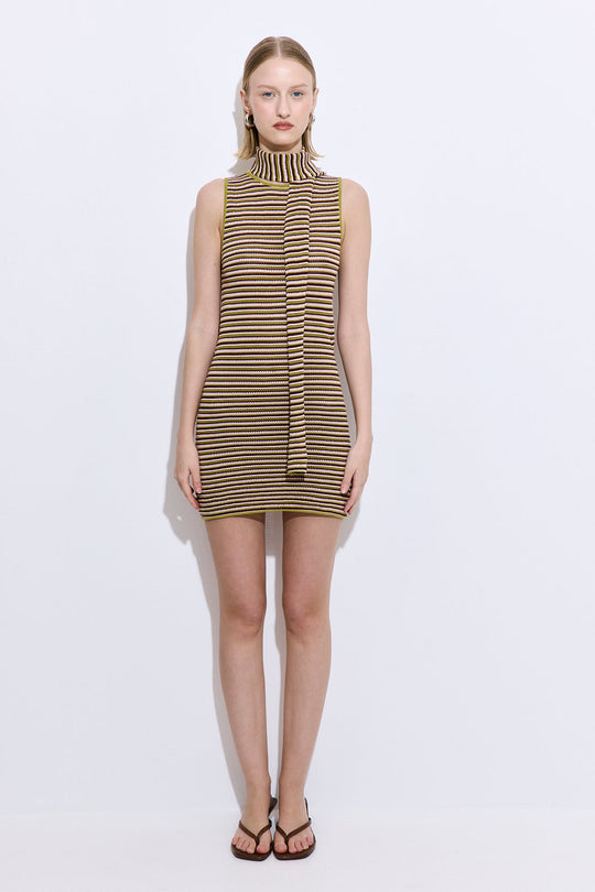 Crochet Tank Mini Dress - Dé Rococo