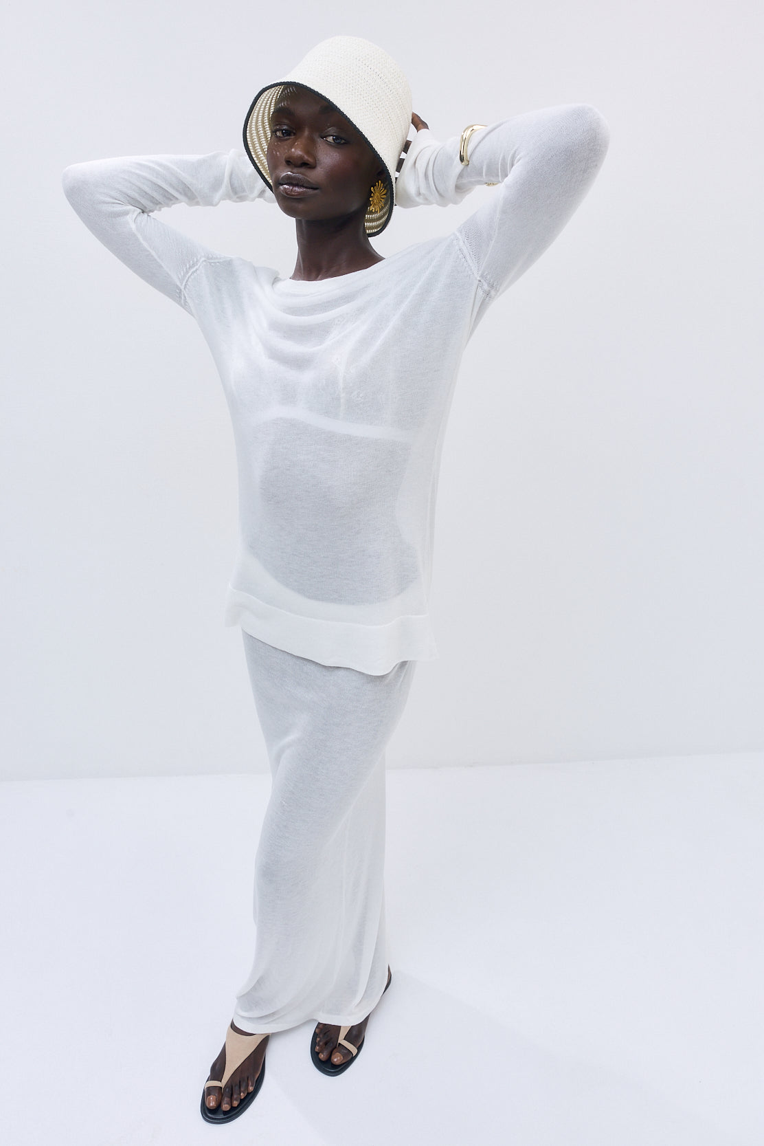 Semi Sheer Long Sleeve - Dé Rococo