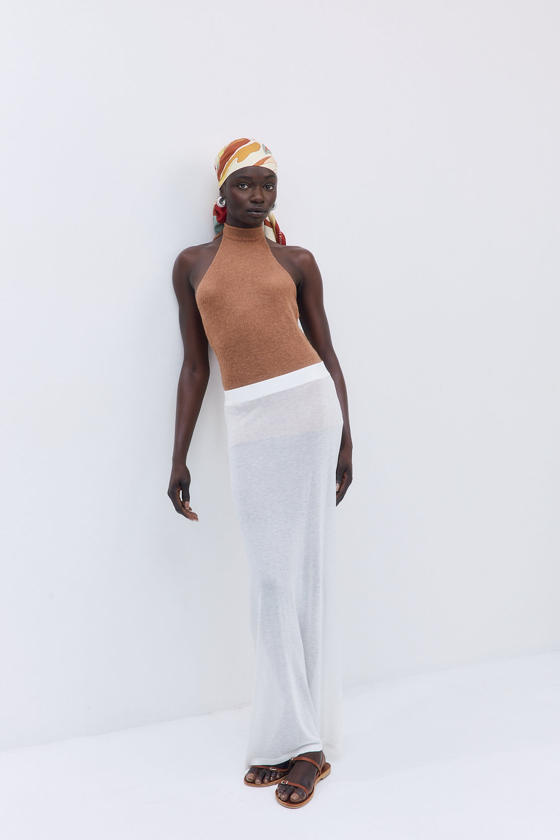 Semi Sheer Maxi Skirt - Dé Rococo