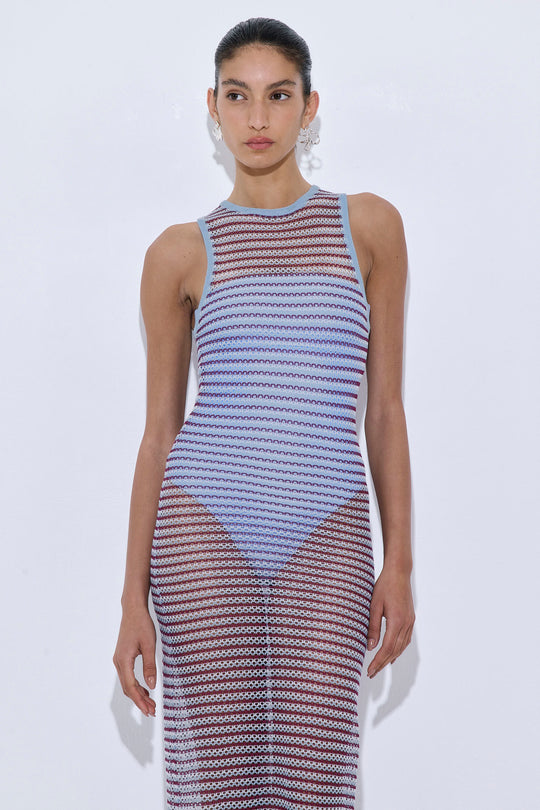 Crochet Maxi Tank Dress - Dé Rococo