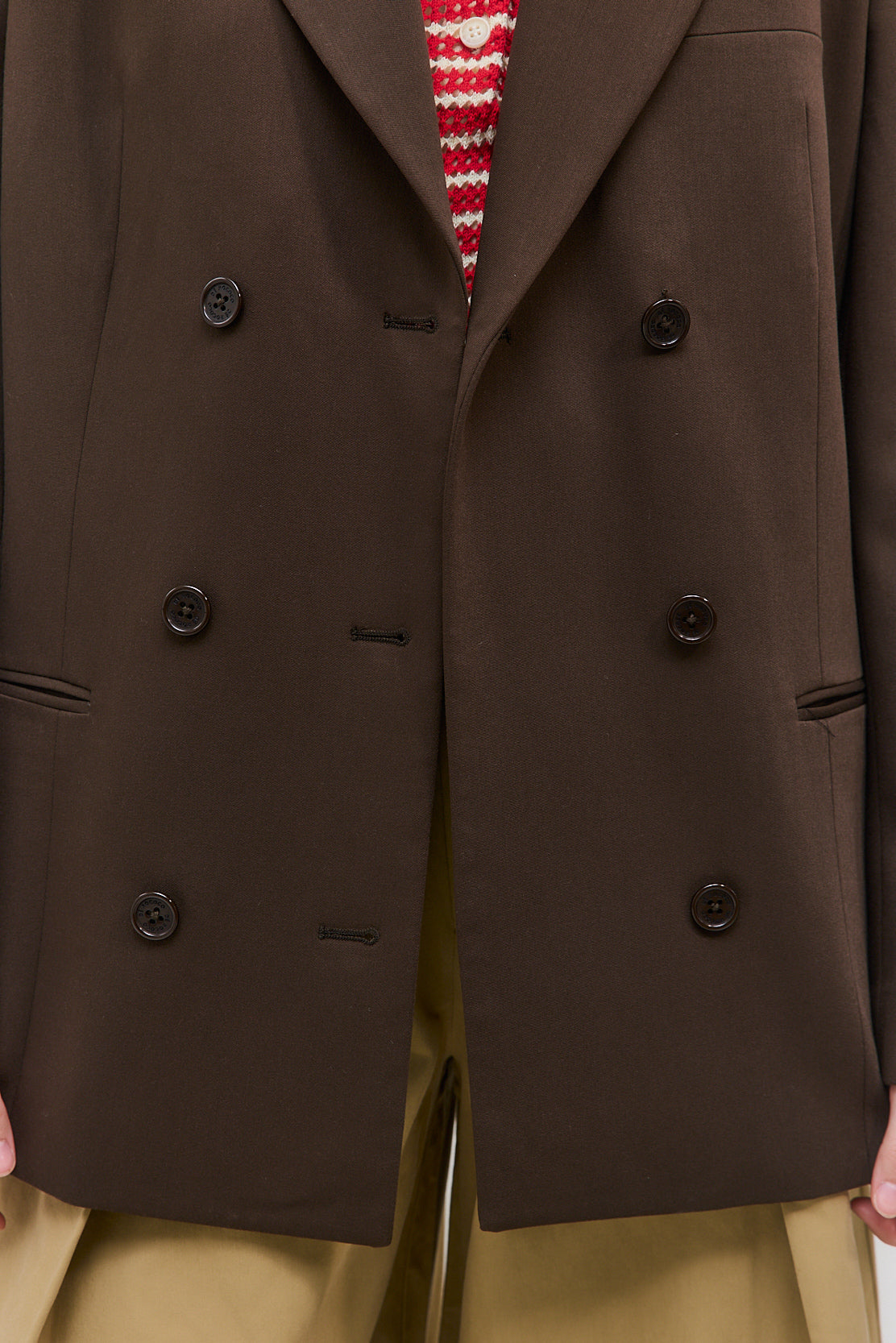 Oversized Double Breasted Daddy Blazer - Dé Rococo