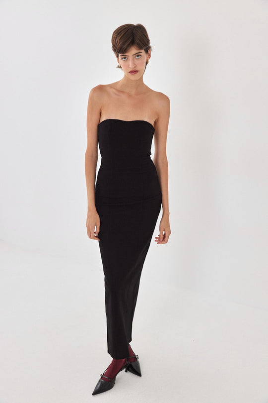 Jersey Strapless Dress - Dé Rococo