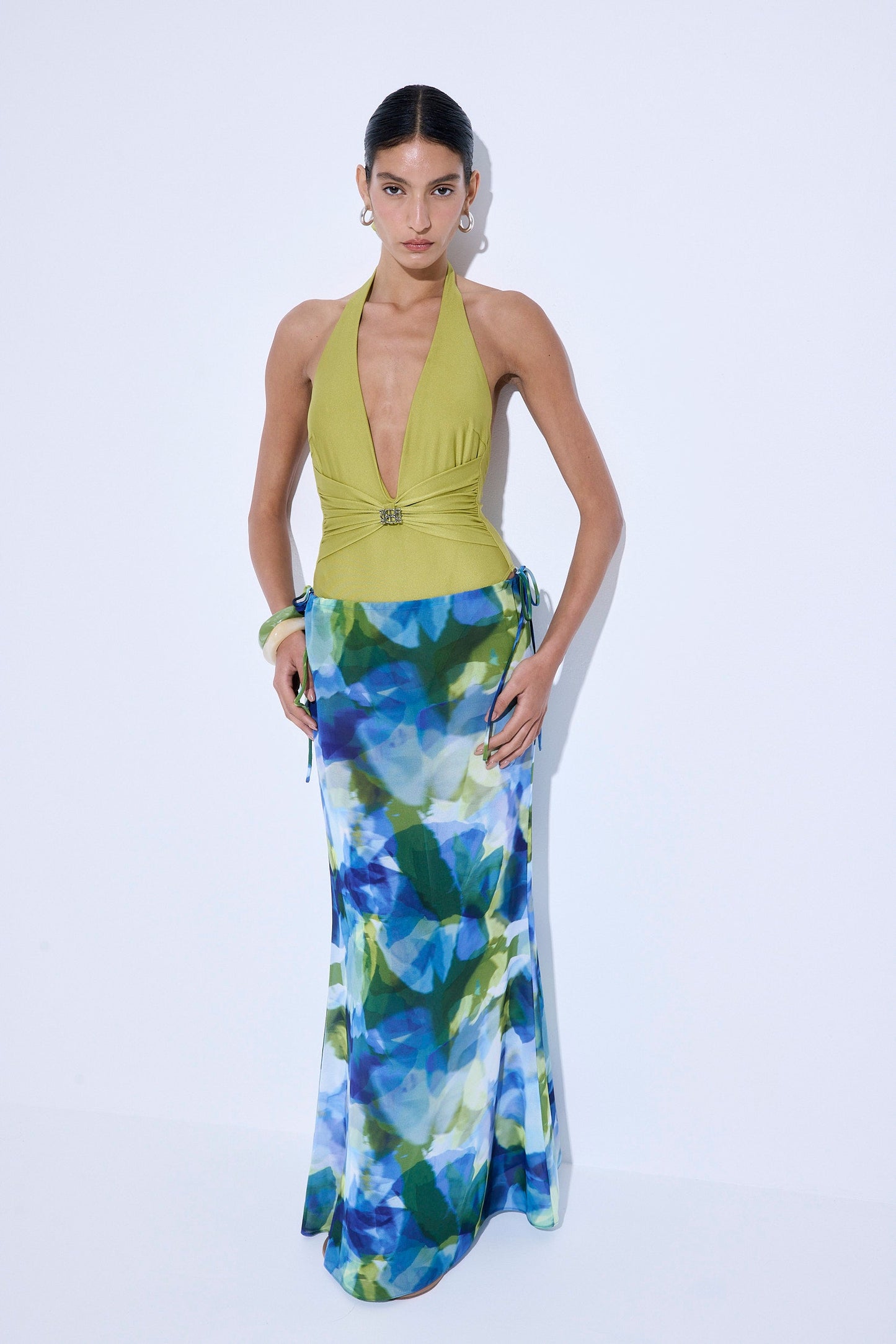 Semi Sheer Maxi Skirt