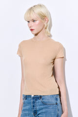 Sheer Ribbed Top