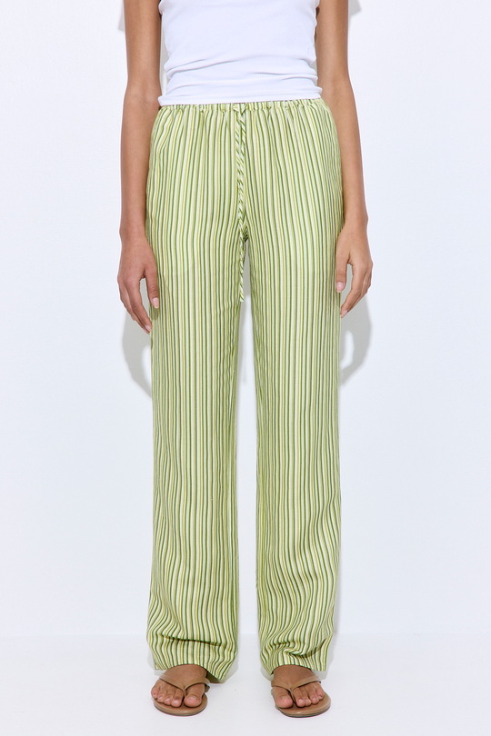 Full Length Linen Pants - Dé Rococo