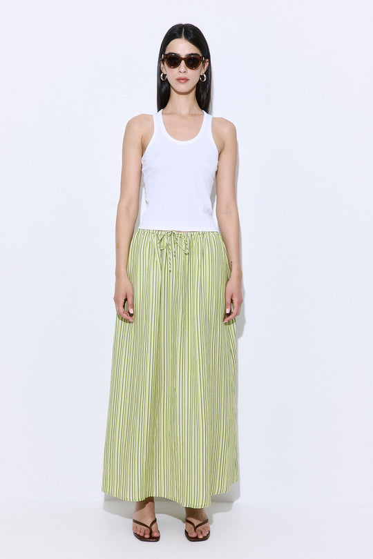 Linen Maxi Skirt - Dé Rococo
