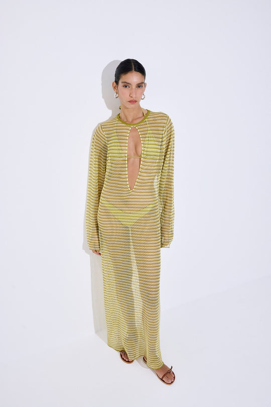 Gallabia Crochet Dress - Dé Rococo