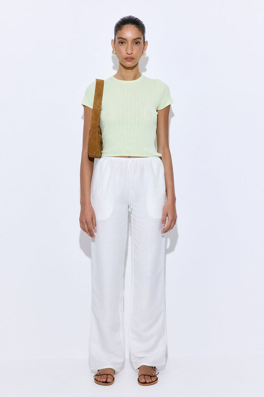 Full Length Linen Pants - Dé Rococo