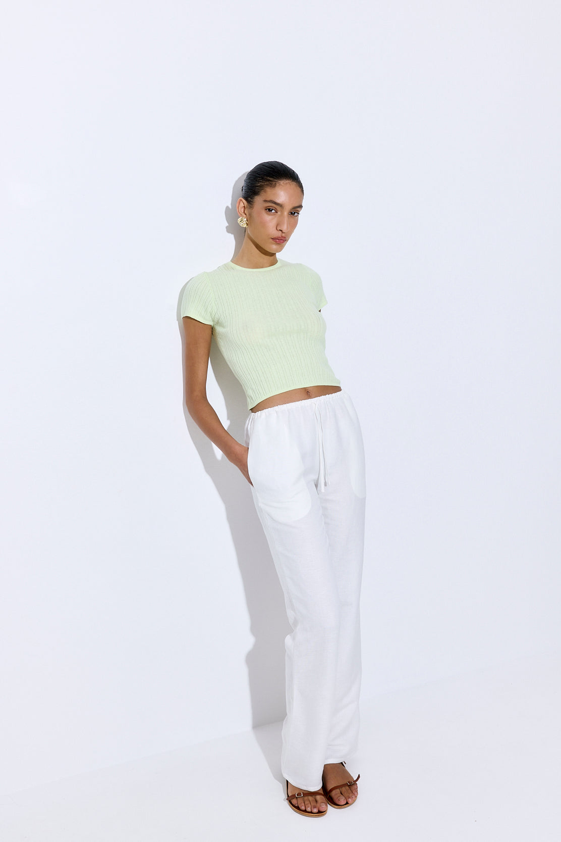 Full Length Linen Pants