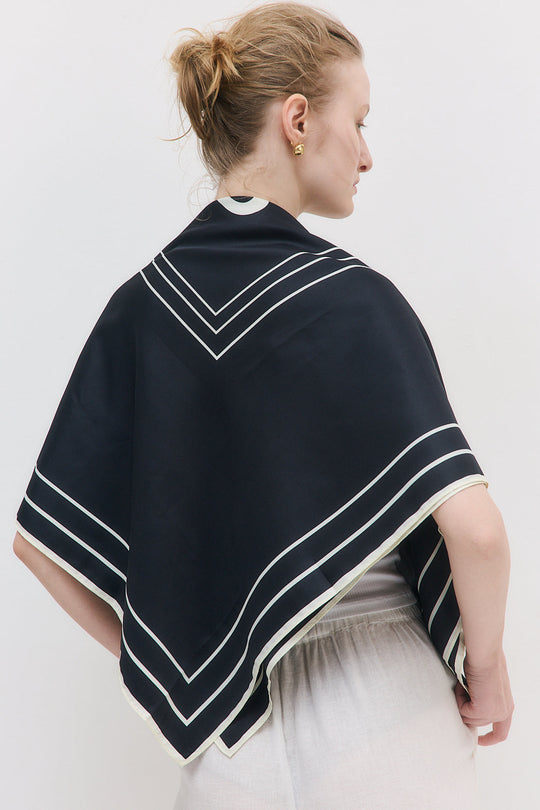 Signature Monogram Scarf