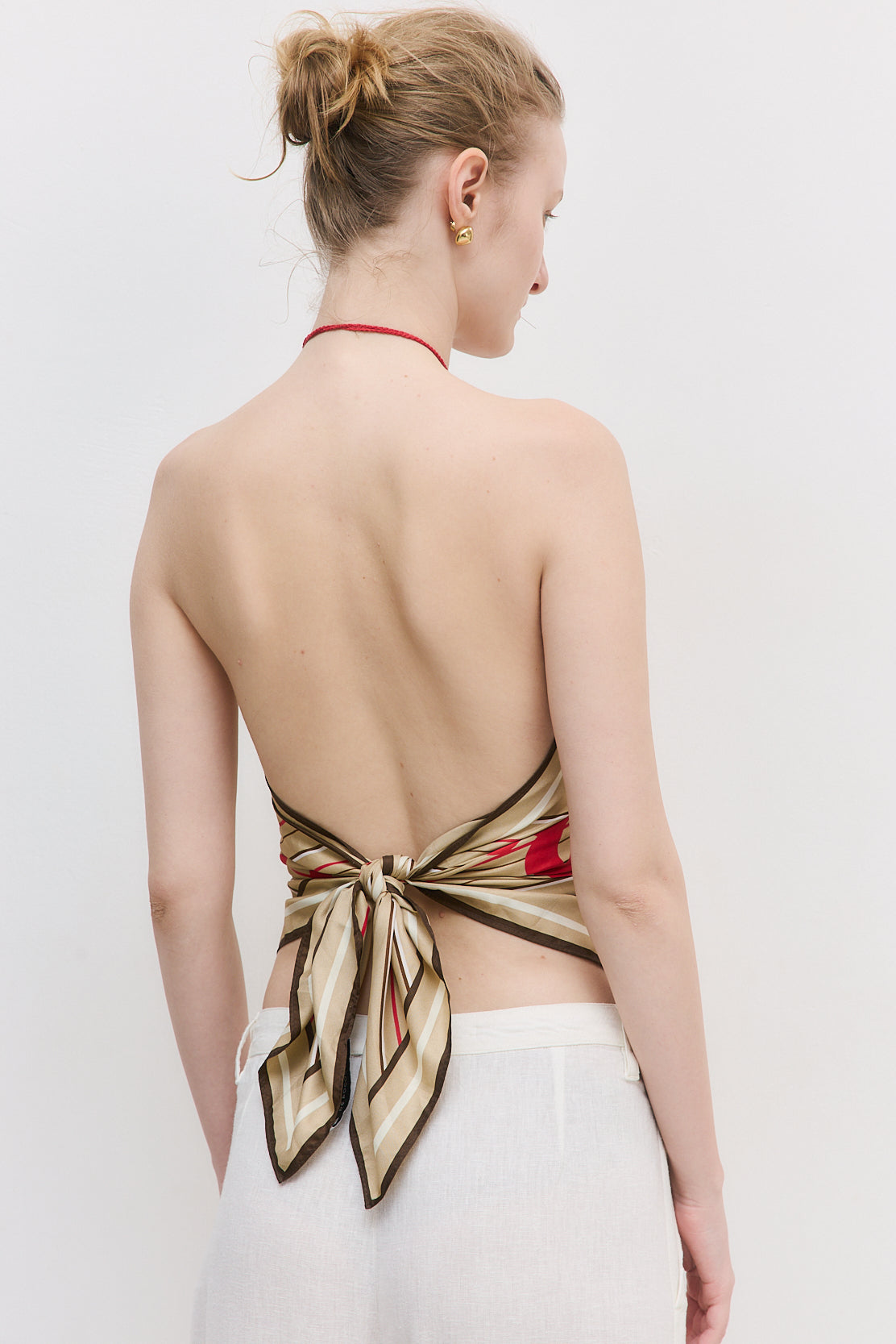 Signature Flower Scarf