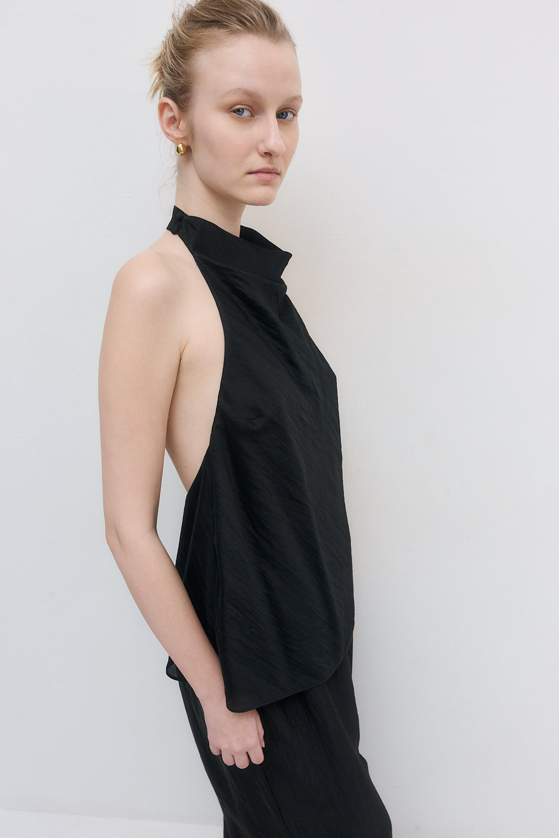 Chiffon Drape Top - Dé Rococo