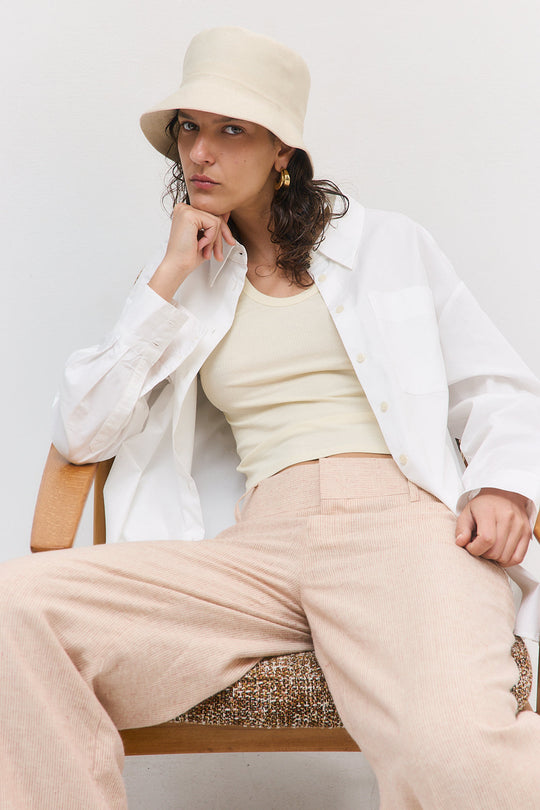 Woven Bucket Hat