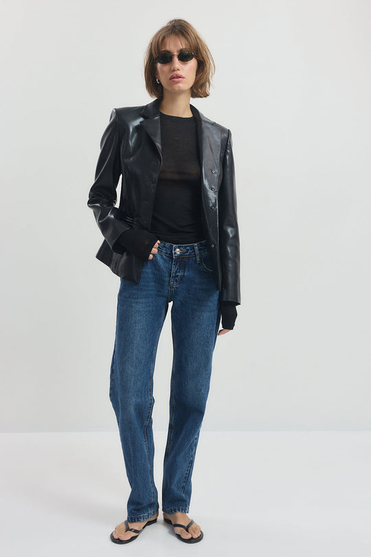 No.15| Low Rise Straight Denim
